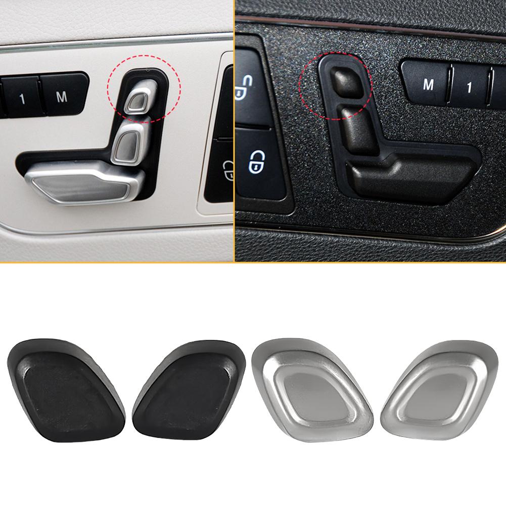 Car Seat Headrest Adjustment Switch Cover Trim 2129059600 2129059700 Car Seat Headrest Button for Mercedes Benz W212 W166 W292