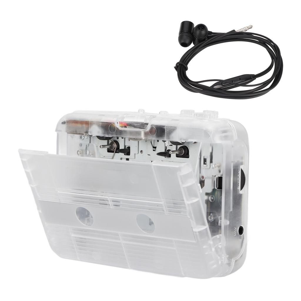 FM-радио кассетный плеер классический стиль многофункциональный Bluetooth 5.0 портативный кассетный плеер прозрачный