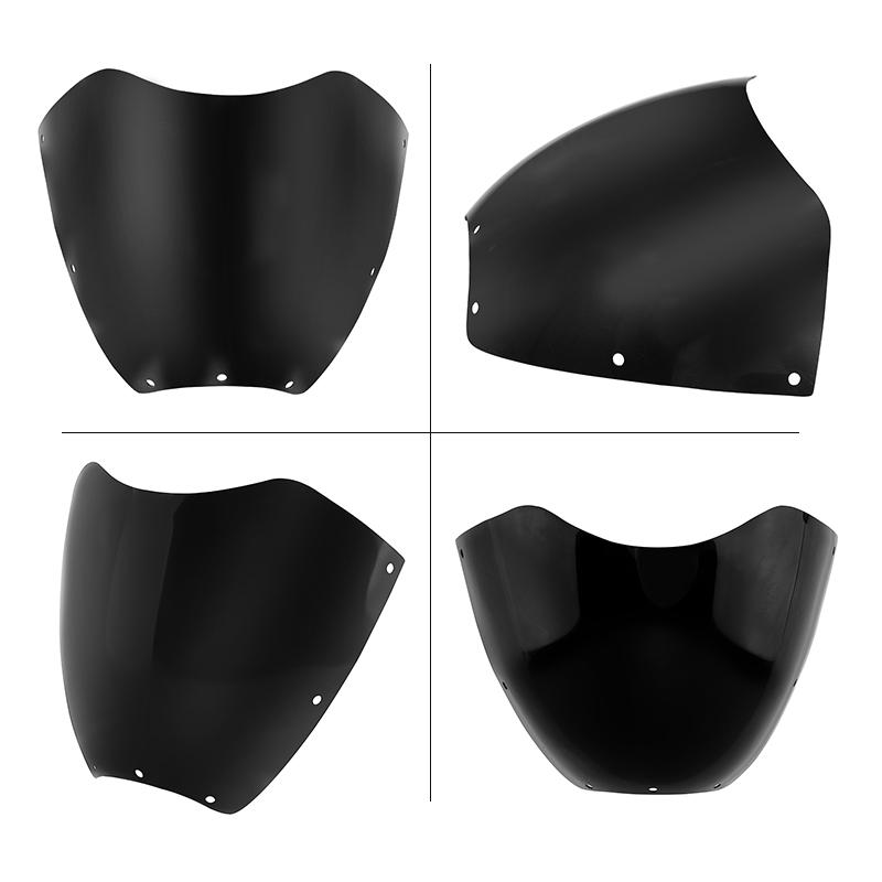 Motorcycle Odometer Visor Front Wind Shield Windshield Windscreen For Harley Cafe Racer Sporster Dyna Softail FXST FLST 06-17