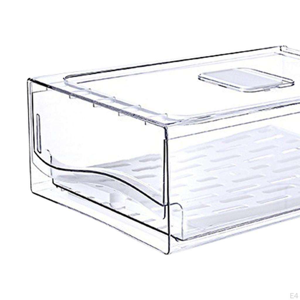 Ящики для холодильника, прозрачный многофункциональный контейнер для хранения продуктов, органайзер для холодильника