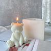 Korean Bear Silicone Mold for DIY Candle and Aromatherapy Plaster Ornaments