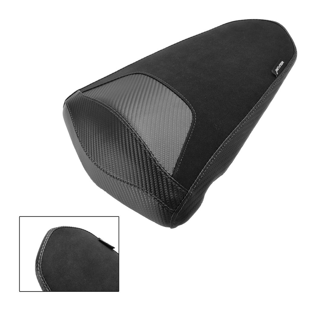 Подушка сиденья пассажира заднего сиденья Плоская из ПУ Подходит Синяя для Yamaha MT 03 YZF-R3 2015-2023