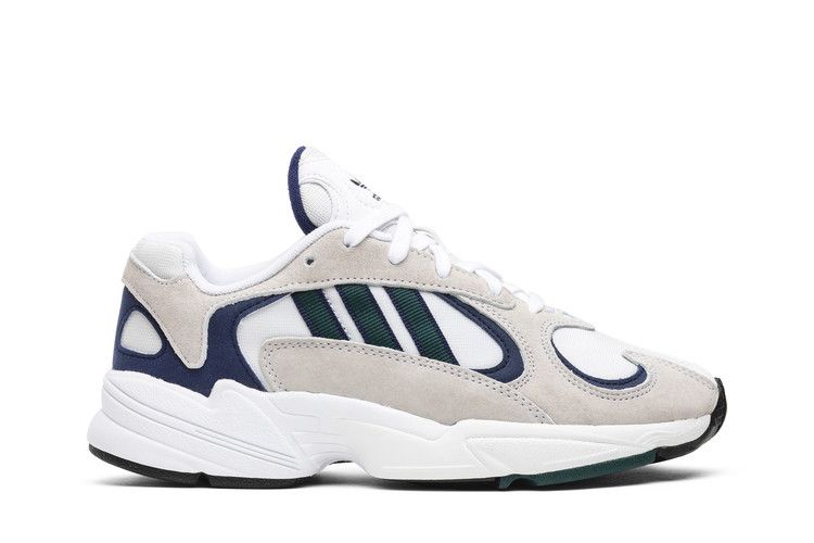Men's Sneakers adidas Yung-1 White Noble Green Dark Blue Footwear White/Noble Green/Dark Blue