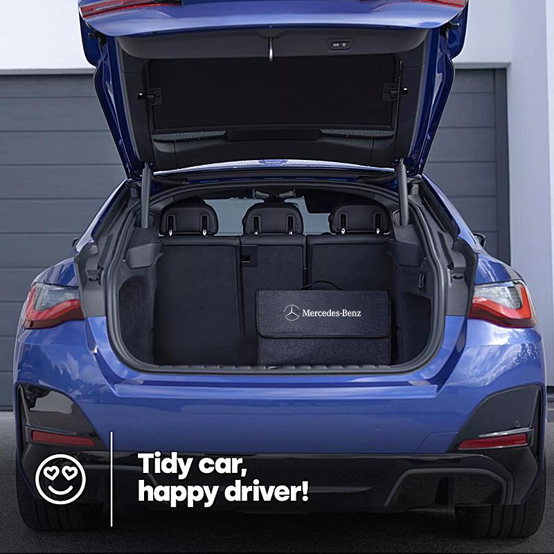 GLC GLB Car Storage Bag Folding Travel Tidying Box Trunk Tools Case For Mercedes Benz AMG GLC GLK GLE W206 W220 W205 W211 W203