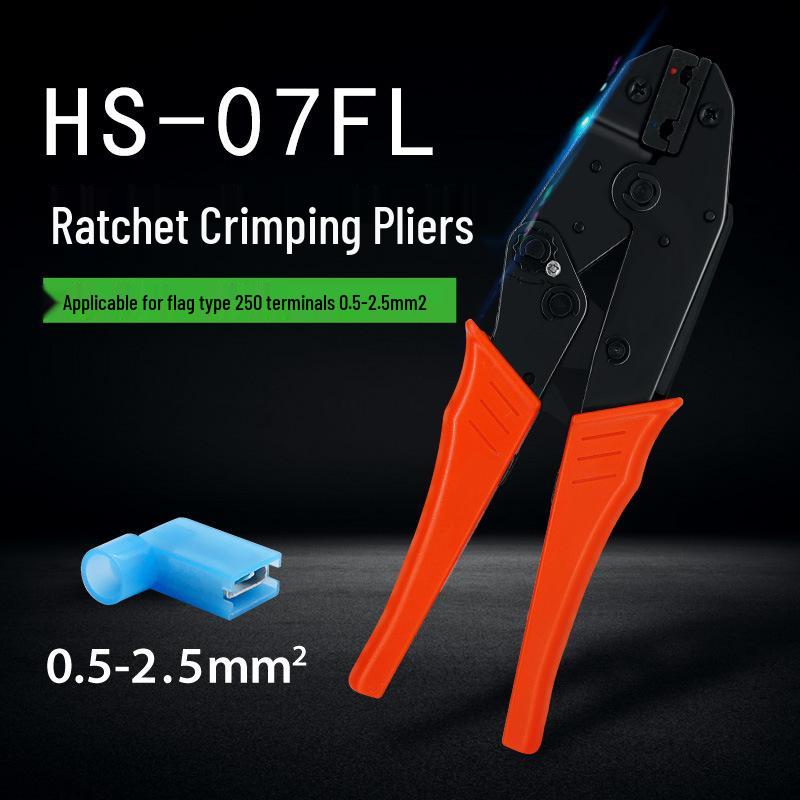 Храповой обжимной инструмент SN-02C/HSC для проводов 0,25-2,5 мм² BHT/FDD/RV/SV
