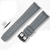 FKM Fluororubber Rubber Watch Strap 21mm Waterproof Silicone Wristband For Submariner DEEPSEA Oysterflex Rolex Watchband Band