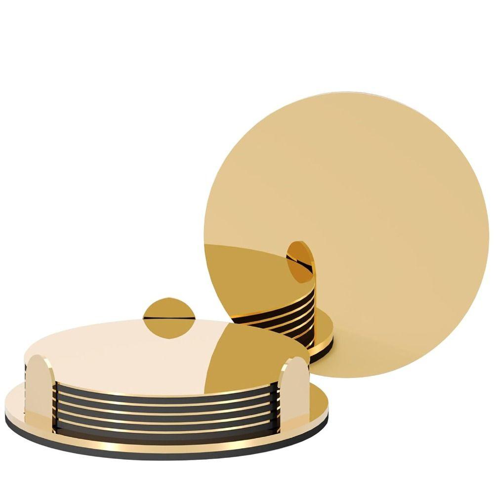 Scald-proof Insulated Cup Mat Round Drink Pad Multi-Function Mug Cushion  Bar