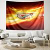 Benfica Print Tapestry, Backdrop, Easy Setup, Ideal for Bedroom, Office & Living Room, with Aesthetic Wall Hanging Decor.