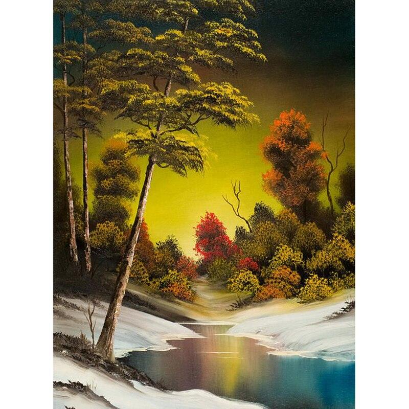 Новый DIY 5D алмазная живопись пейзаж дерево Алмазная вышивка пейзаж вышивка крестом полная круглая дрель домашний декор художественный подарок
