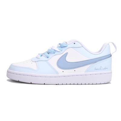 Кроссовки для скейтборда Court Borough Foam Sweet Bean SAML, нескользящие, износостойкие, низкие, женские, пыльно-синие, DQ5979-100(Команда6-)