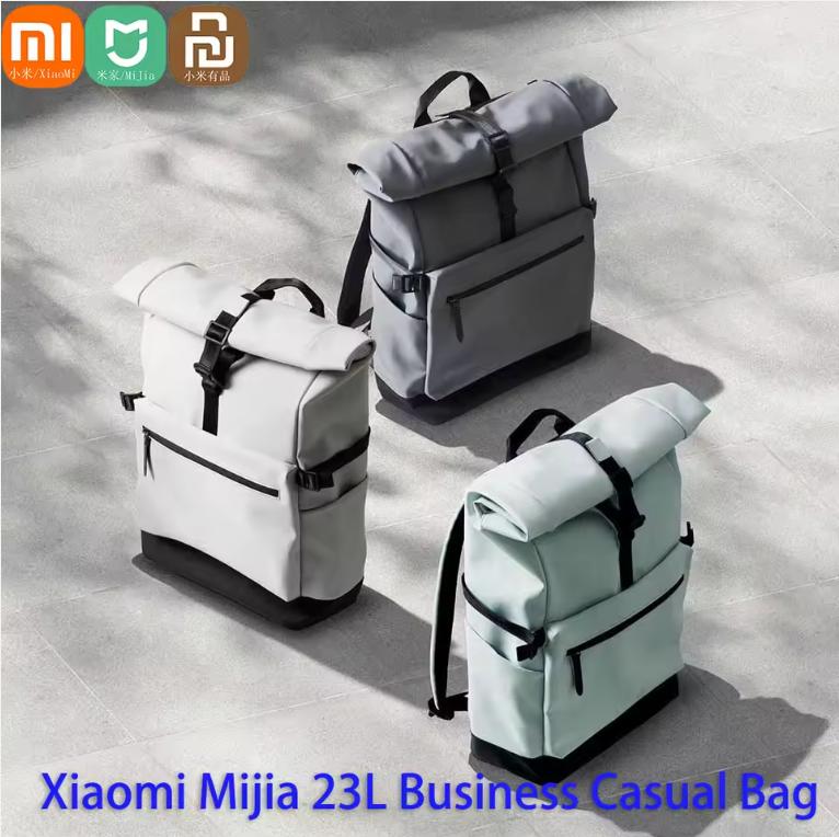 Xiaomi Mijia Повседневный походный рюкзак с закручивающимся верхом 23 л Большой вместимости На плечи Школьная сумка Лайфстайл Рюкзак для повседневной носки Школьный рюкзак для отдыха
