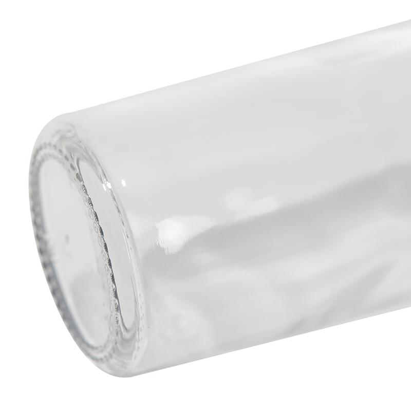 6 шт. маленькие прозрачные стеклянные бутылки с крышками, стеклянные контейнеры, круглые бутылки для образцов для сока, масла, имбирных шотов, виски, жидкостей