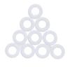 10PCS Soda Machine Adapter Washers CO2 Quick Converter Gaskets Silicone O Rings for Soda Maker Hose