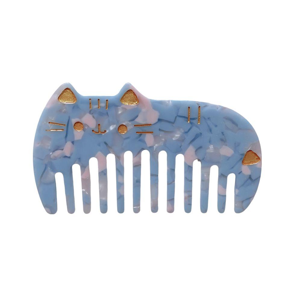 Милые расчески для кошачьей шерсти Красочная расческа для мытья Новая парикмахерская расческа Женщины