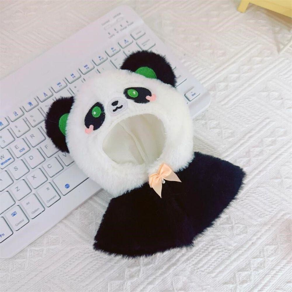 10CM Doll Plush Cloak Toys Accessories Doll Clothes Gift Cartoon Animal Shawl