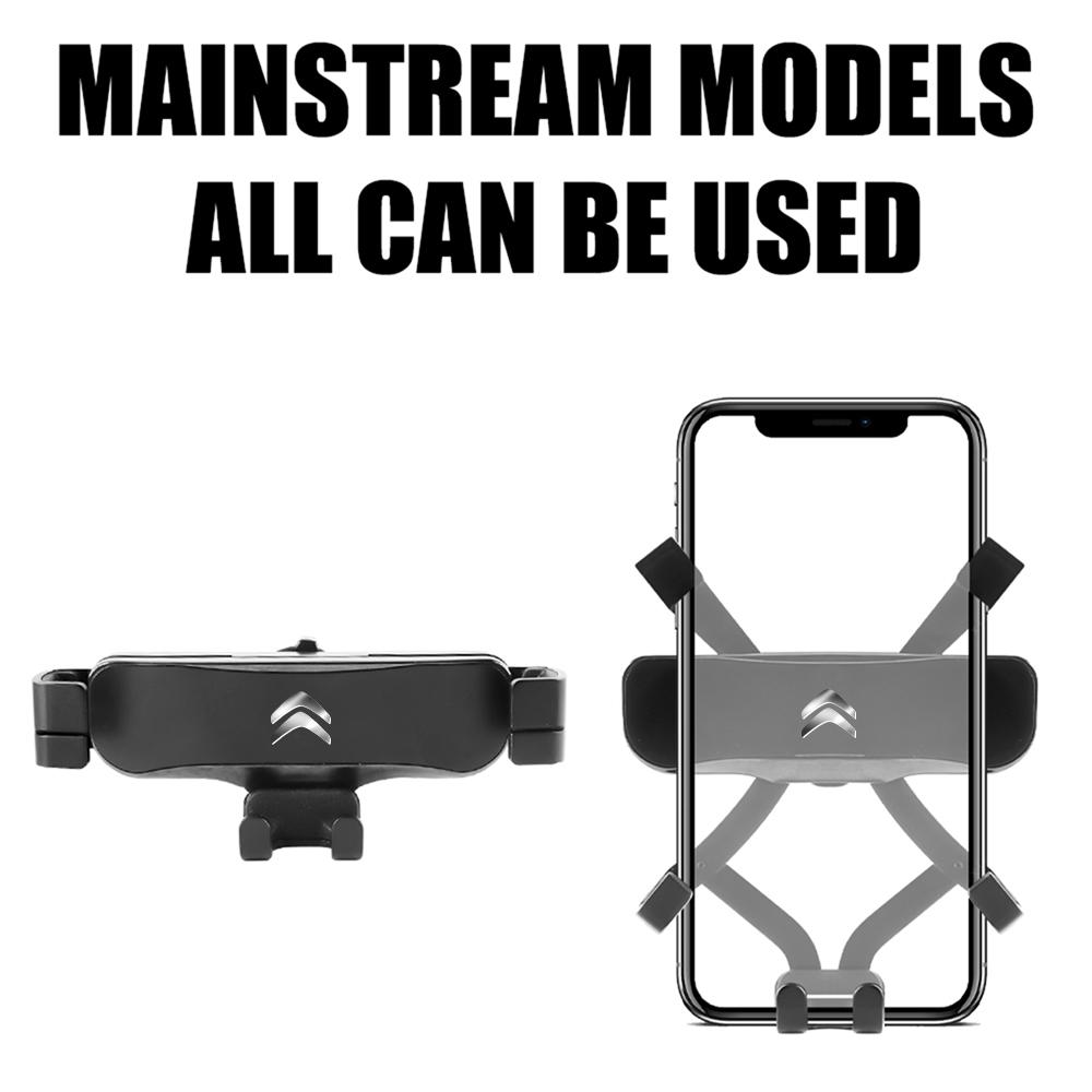 ABS Car Phone Holder Foldable Air Vent Mount Holder Accessories For Citroen C1 C2 C3 C4 C4L C5 C6 C7 C8 C-ELYSEE Berlingo Xsara