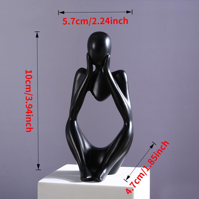 3D-печатный абстрактный персонаж-украшение для декора гостиной