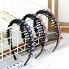 Headwear Hair Accessories Hair Band Hoop Tooth Comb Headband Rhinestone Hairband Crystal Flower