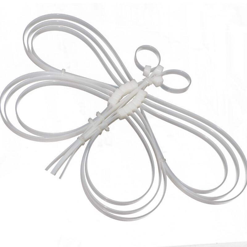BOWERY Self-Locking Nylon Cable Ties