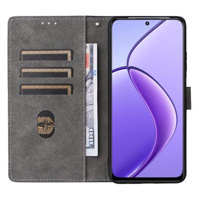 Чехол для Realme Narzo 70x 5G/C65 5G/Narzo N65 5G/13 5G/12 5G/12x 5G с ремешком на руку, блокирующий RFID кошелек, кожаная обложка