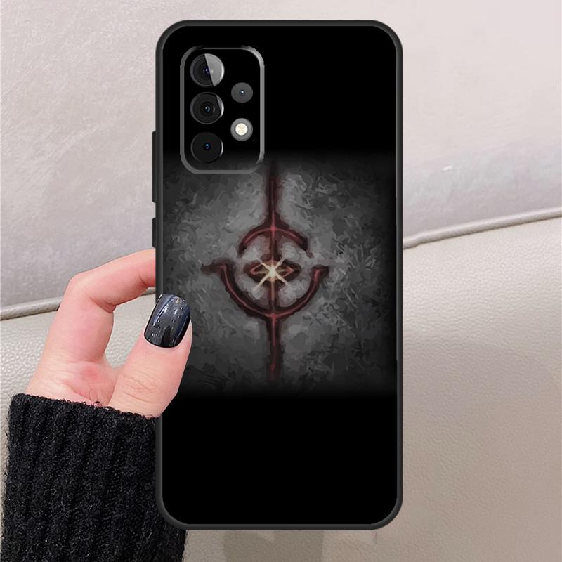 Чехол Bloodborne Runes для Samsung Galaxy A55 A35 A15 A32 A12 A22 A52 A06 A54 A34 A14 A56 A36 A26 A16 A13 A53