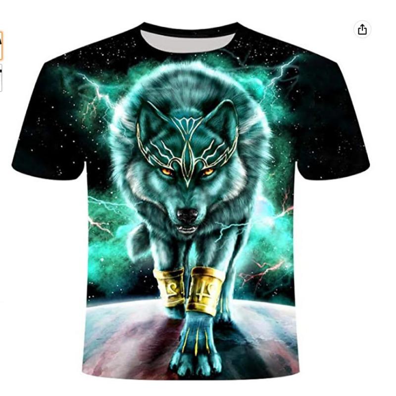 Летняя мужская футболка с цифровой печатью, мужская повседневная спортивная рубашка с круглым вырезом и коротким рукавом