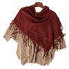 Cashmere Scarf Women's Light Scarf Worsted Tassel Plain Cashmere Shawl New Product