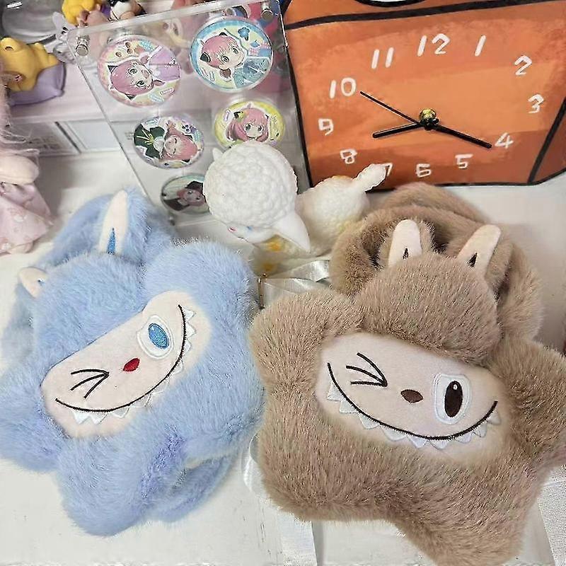 LABUBU Classic Series Plush Flower Handbag
