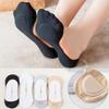 Forefoot Pad Women Cotton Boat Socks Shockproof Silicone Non-slip Shallow Mouth High Heels Invisible Socks