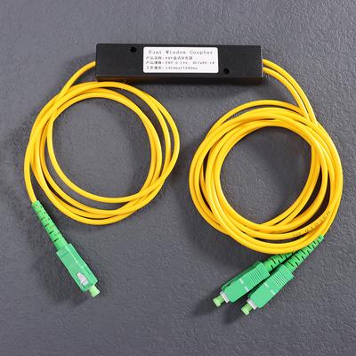 1 шт. 1x2 FTTH Оптический разветвитель Конический 1 к 2 Разветвительная коробка SC/APC Компьютерные аксессуары Оптический разветвитель 1 точка 2