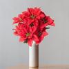 Simulation Flower Realistic No Watering Beautifying Beautiful Add Touch Faux Christmas Home Decor