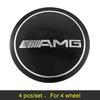 hrmfq5 Car Sticker New For Mercedes Benz 56MM 4Pcs Car Wheel Hub Center Metal Decals Sticker Accessories For Mercedes Benz AMG E S C A 