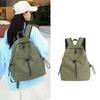 Women's Nylon Backpack Middle School Student Schoolbag Large Capacity Campus Lightweight Travel Bag