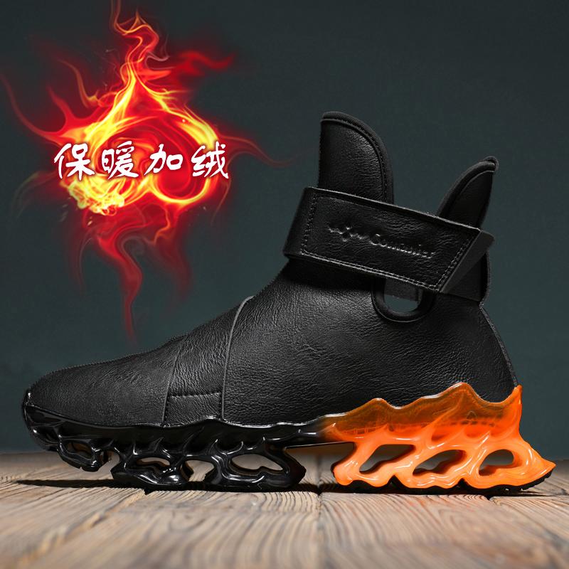 Men Boots New Winter Slippers Warm Men Shoes Waterproof Non-Slip Plush Sneakers Male Tenis Shoes Boots Men Sneakers Winter