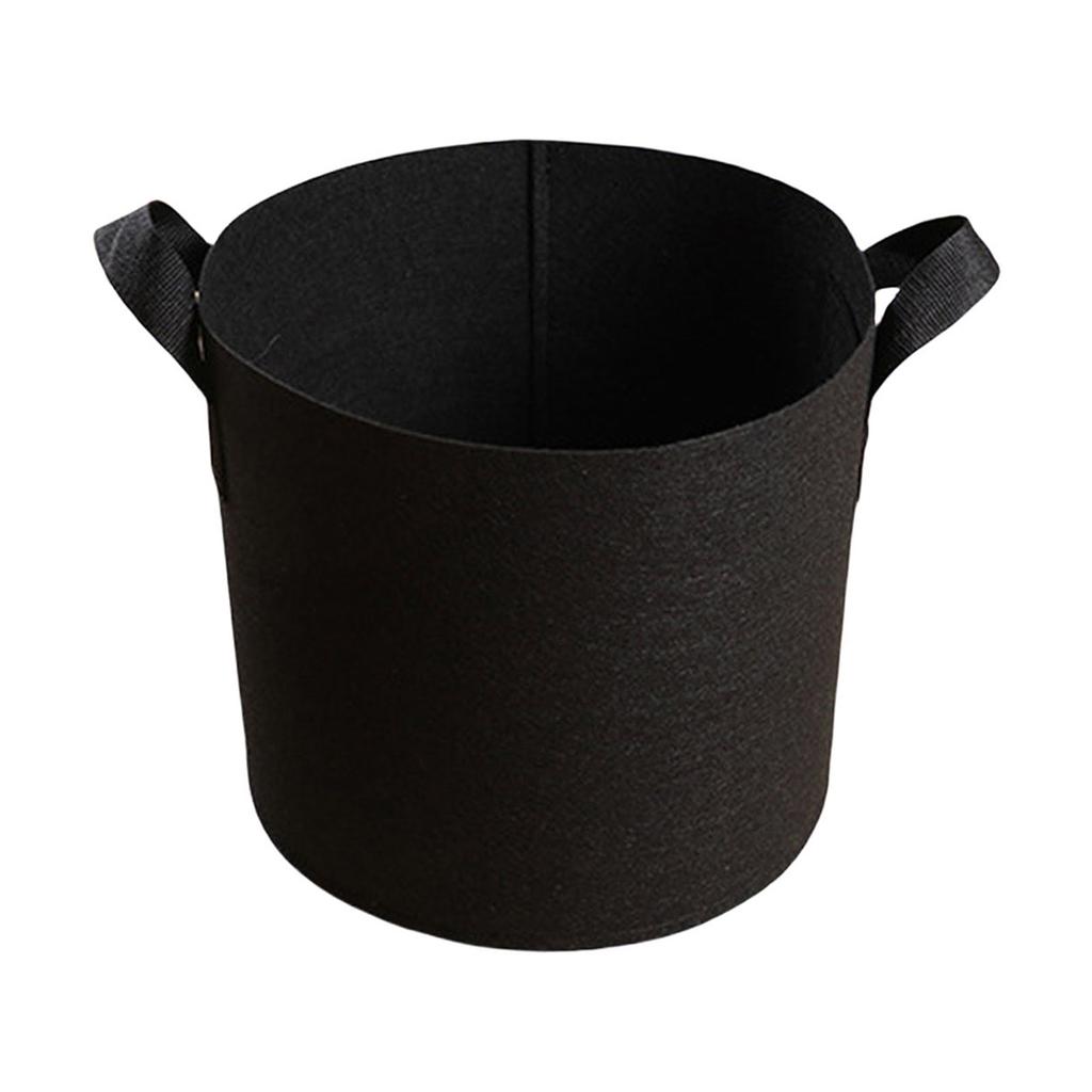 Plant Grow Bag Nonwoven Fabric Pots Plant Growing Bags Vegetable Planter Bags Suitable for Indoor and Outdoor Garden Use