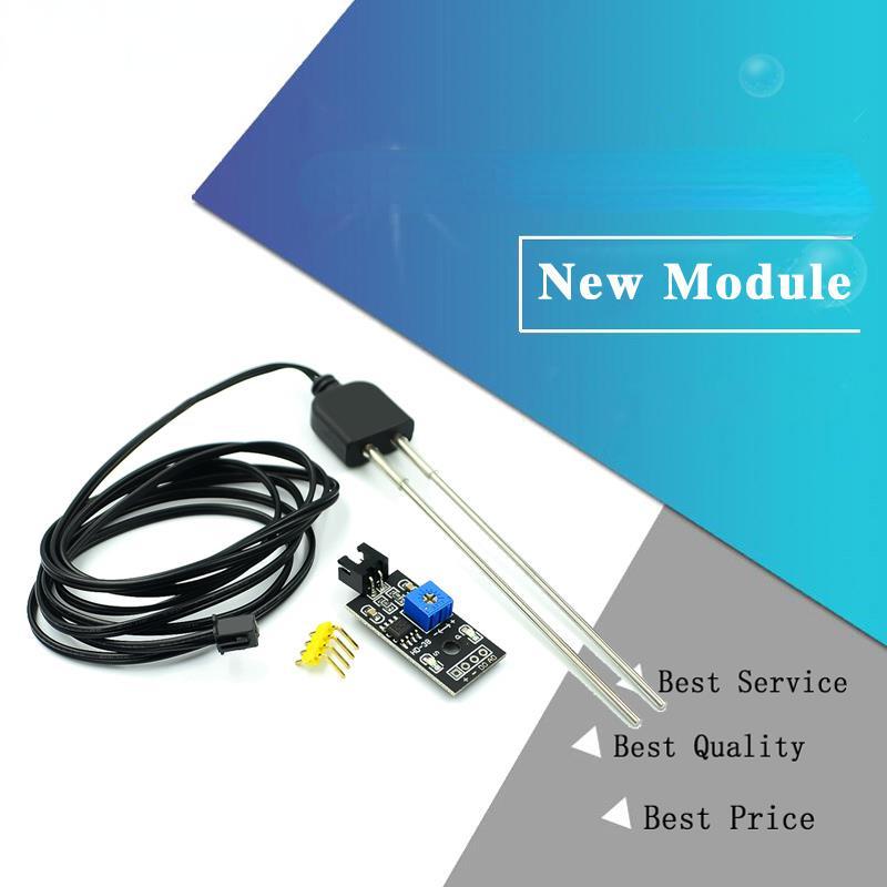 Soil Moisture Sensor and Soil Detector Module Soil Moisture Test Soil Humidity Test Corrosion Resistance Probe for Arduino