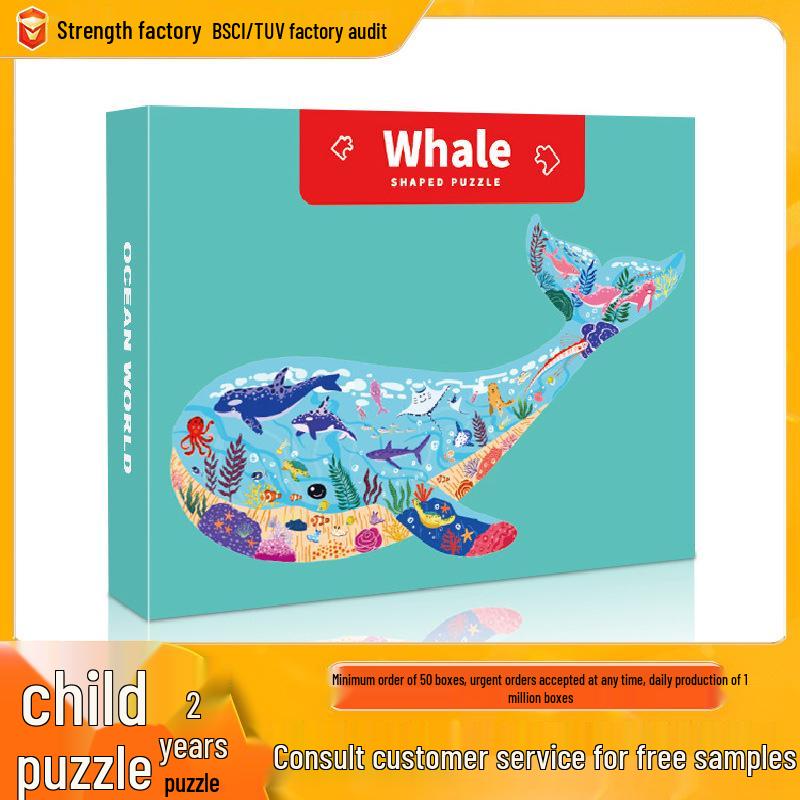 Мультяшный пазл из 1000 деталей для взрослых и детей - Сложная развивающая игрушка для снятия стресса, подарок