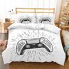 3D Bedding Set Bedclothes 3D Gamer Print Comforter Duvet Cover Set Festival Gift Microfiber Quilt Cover