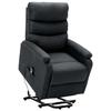 VidaXL Recliner Armchair Dark Grey Fabric 321237