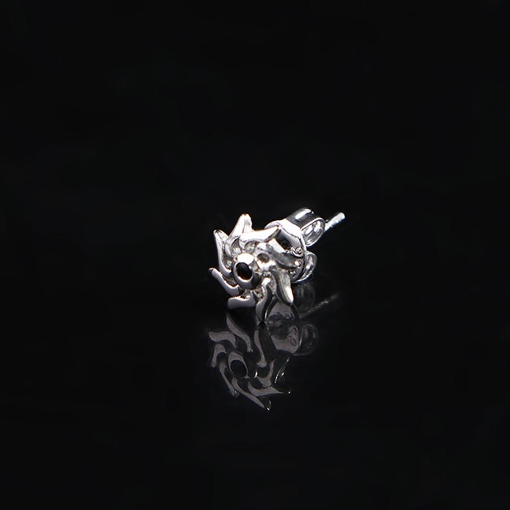 Solid Color Street Wear Women Sun Fashion Design Korean Earrings Men Jewelry Polaris Stud Earrings