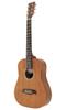 Mini Acoustic Guitar Compact Acoustic Series Mahogany Case S.Yairi (Mini Guitar) YM-02/MH [Soft Included]