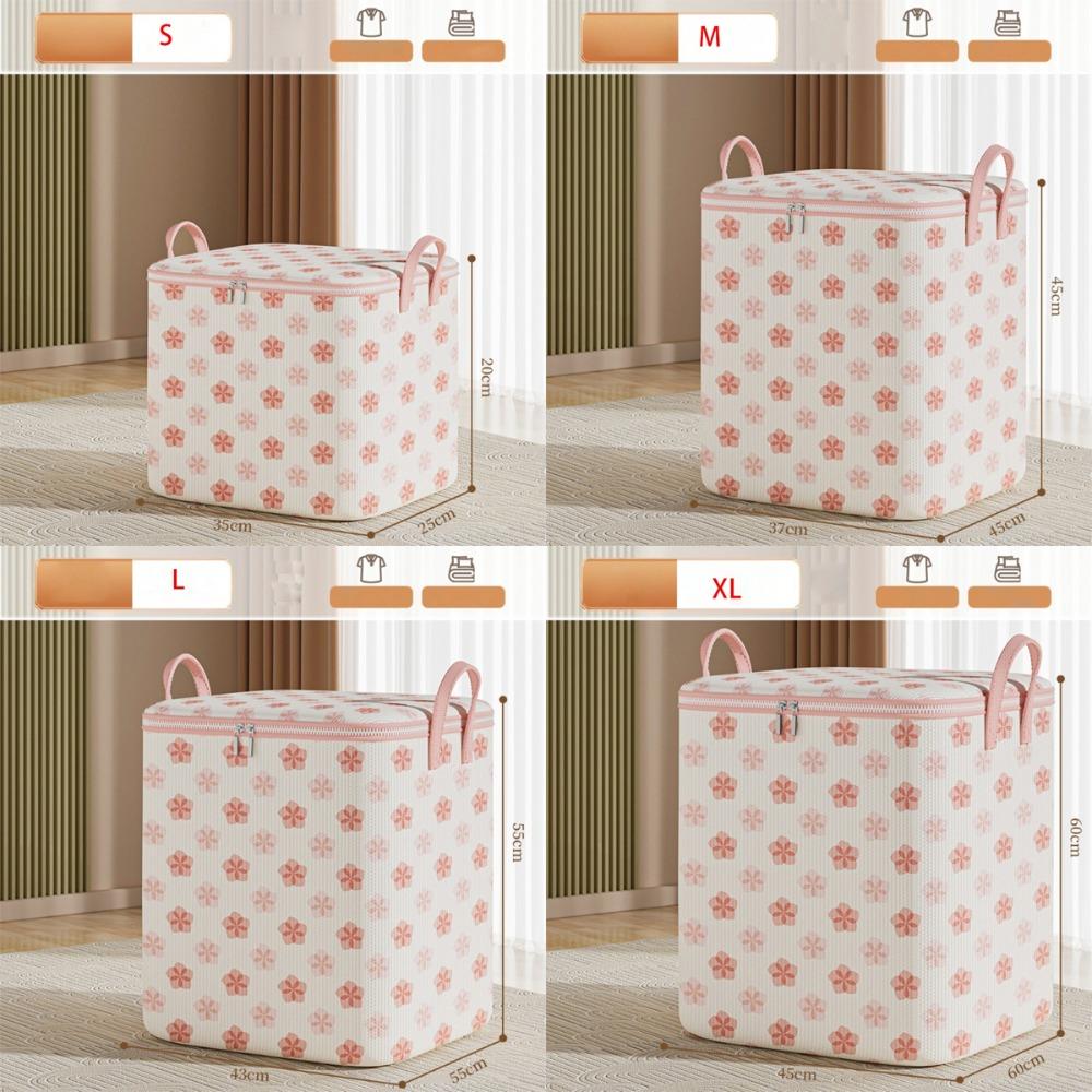 Large Capacity Clothes Storage Bins Dust-Proof Moving Storage Quilt Bag Household Supplies