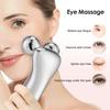 Beauty Face Lifting Device 4D Vibration Roller Massager Improve Dark Circles EMS Micro Current Firming Skin Double Chine Remover