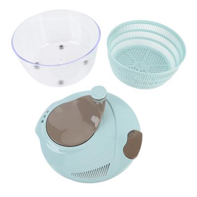 4л фруктов и овощей сушилка для салата ручная сушилка для овощей с двойными дренажными отверстиями для Ki