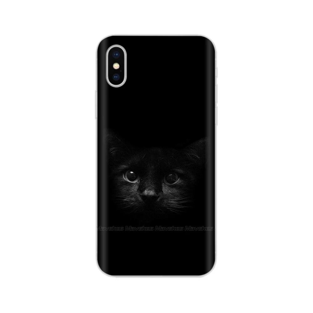 Чехол для iPhone X Чехол для iPhone Xs Модный Мягкий Силиконовый Корпус Для iPhoneX Прозрачные Задние Крышки Корпус Цветы Coque