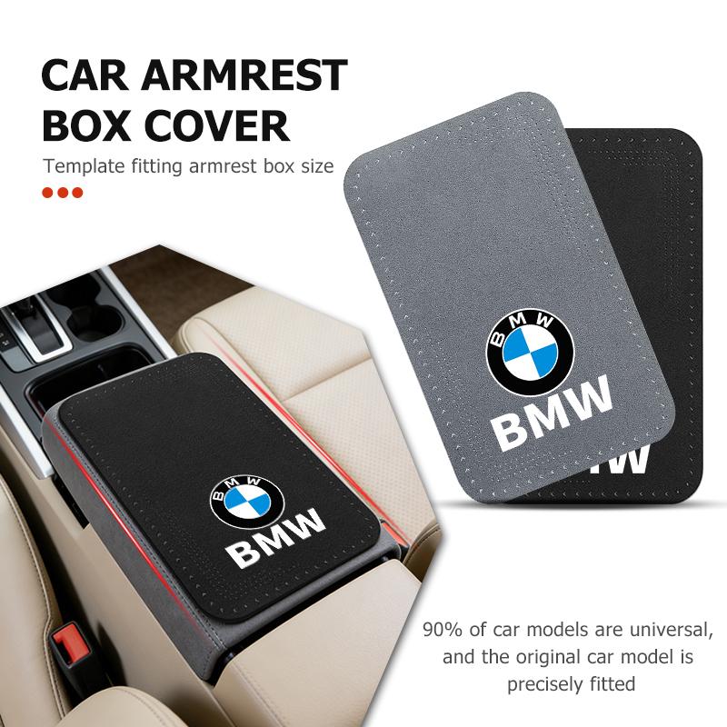 HKUG1 Car Seat Protection Center Console Armrest Mat Accessories For BMW M 1 3 4 5 6 7 Series M3 M6 F01 F02E34 E36 E70 F10 X6 X1