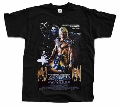 Черные футболки унисекс He Man Masters Of The Universe