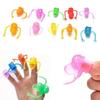 Creative New 10PCS Dinosaur Finger Puppets Toy Hour Kids Funny Dinosaur Toys Pinata Party Favors Plastic Puppets New Color