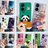 Чехол для Huawei Nova Y73 Милый Панда Сладкие Девочки Кошки Силиконовый Мягкий Задний Чехол для Huawei NovaY73 Тонкий Бампер Защитный Чехол