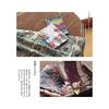 Wafuka Tenugui Towel, Multi, Oni no Ehomaki, 33x90cm, TE-406, 100% Cotton, Made in Japan, Sosogi Dye
